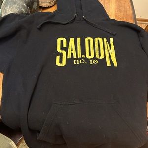 Men’s saloon 10 hooded sweatshirt from deadwood South Dakota size XXXL